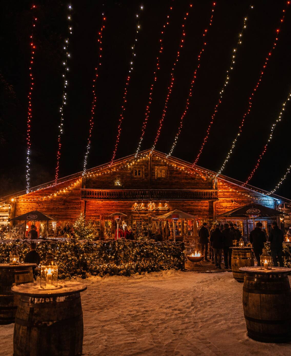 Weihnachtsfeier im Almdorado